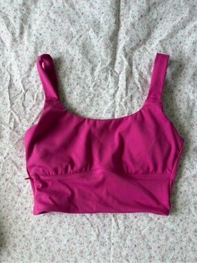 Pink Sports Bra